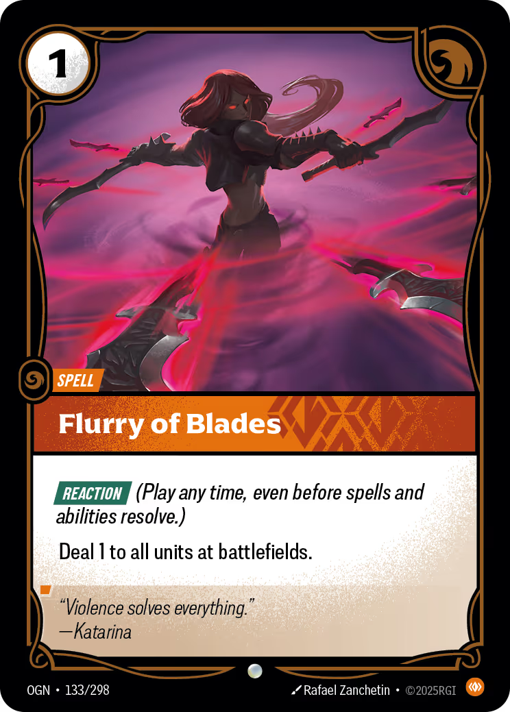 Flurry of Blades - OGN-133