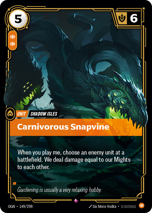 Carnivorous Snapvine - OGN-149