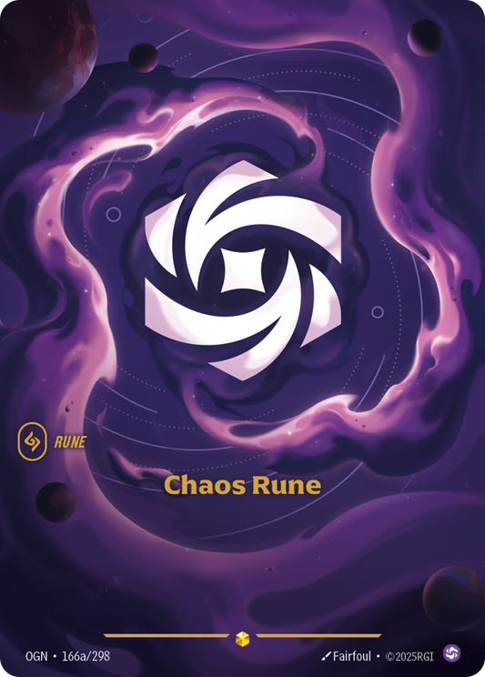 Chaos Rune - OGN-166A Alternate Art