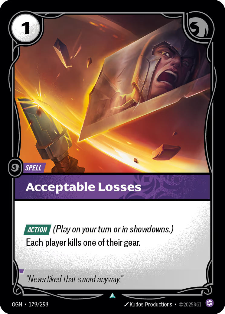 Acceptable Losses - OGN-179