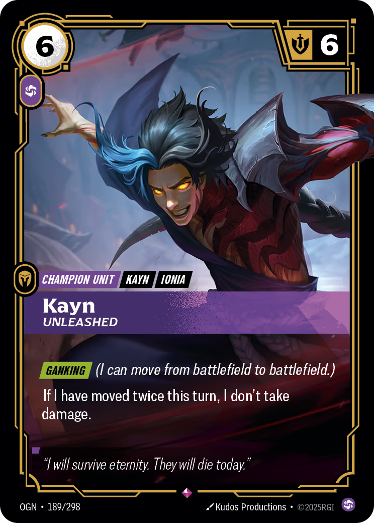 Kayn - Unleashed - OGN-189