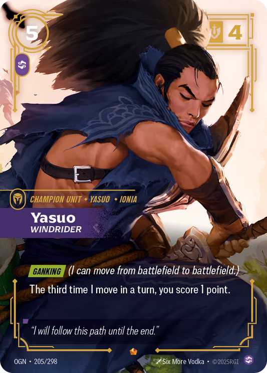Yasuo - Windrider - OGN-205