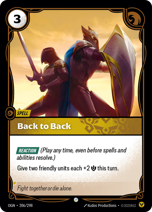 Back to Back - OGN-206