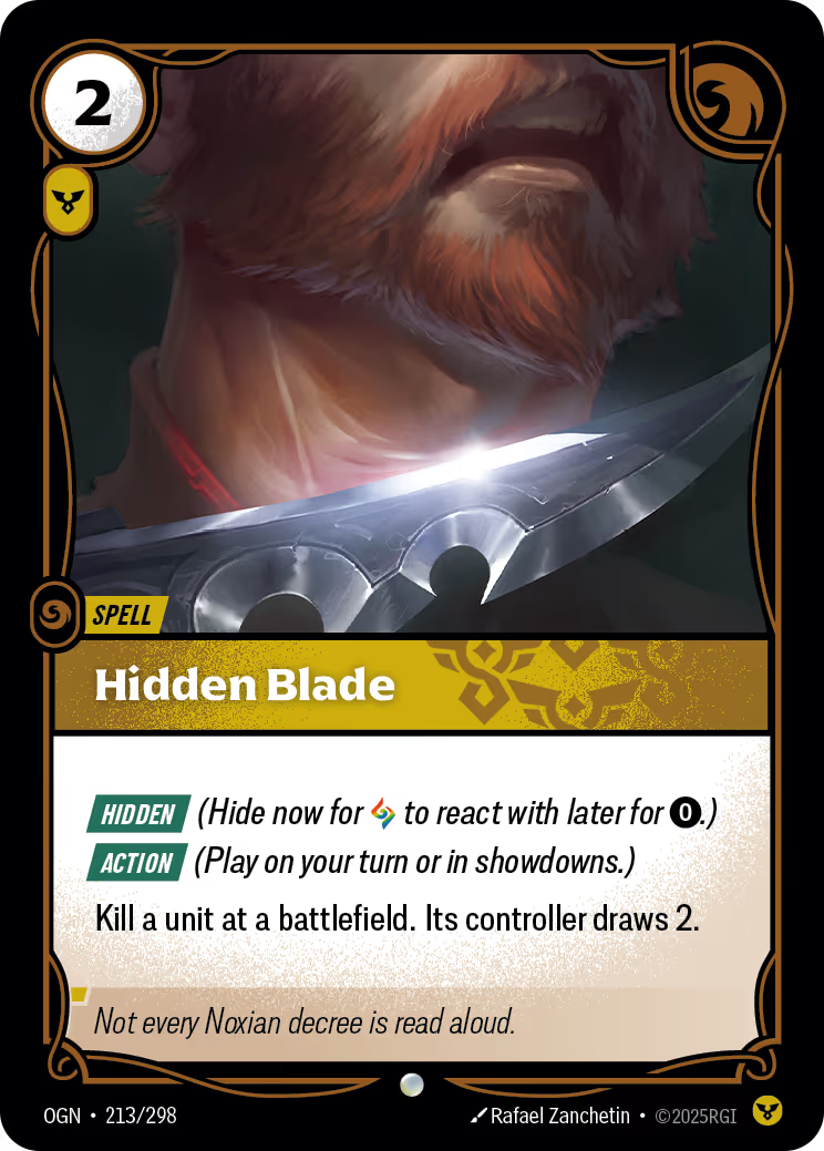 Hidden Blade - OGN-213