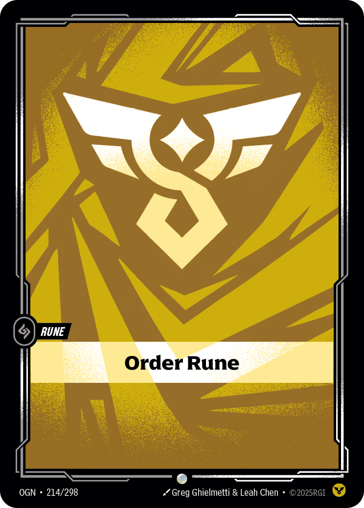 Order Rune - OGN-214