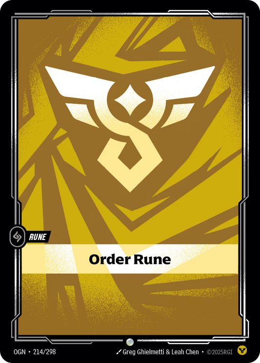 Order Rune - OGN-214
