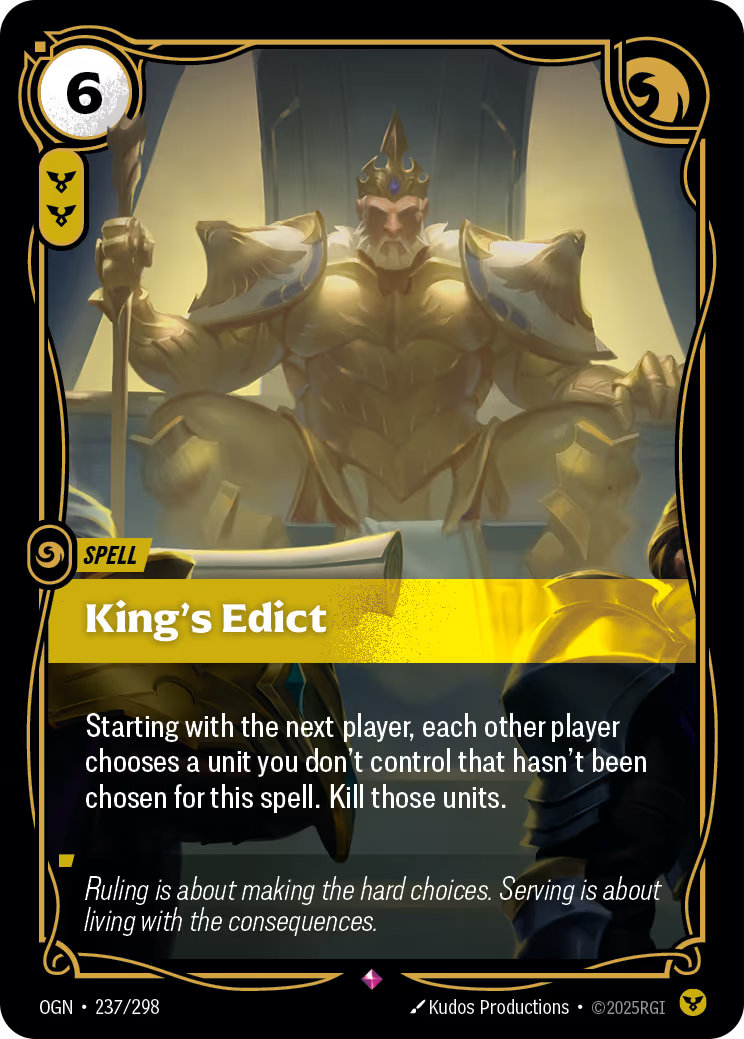 King's Edict - OGN-237