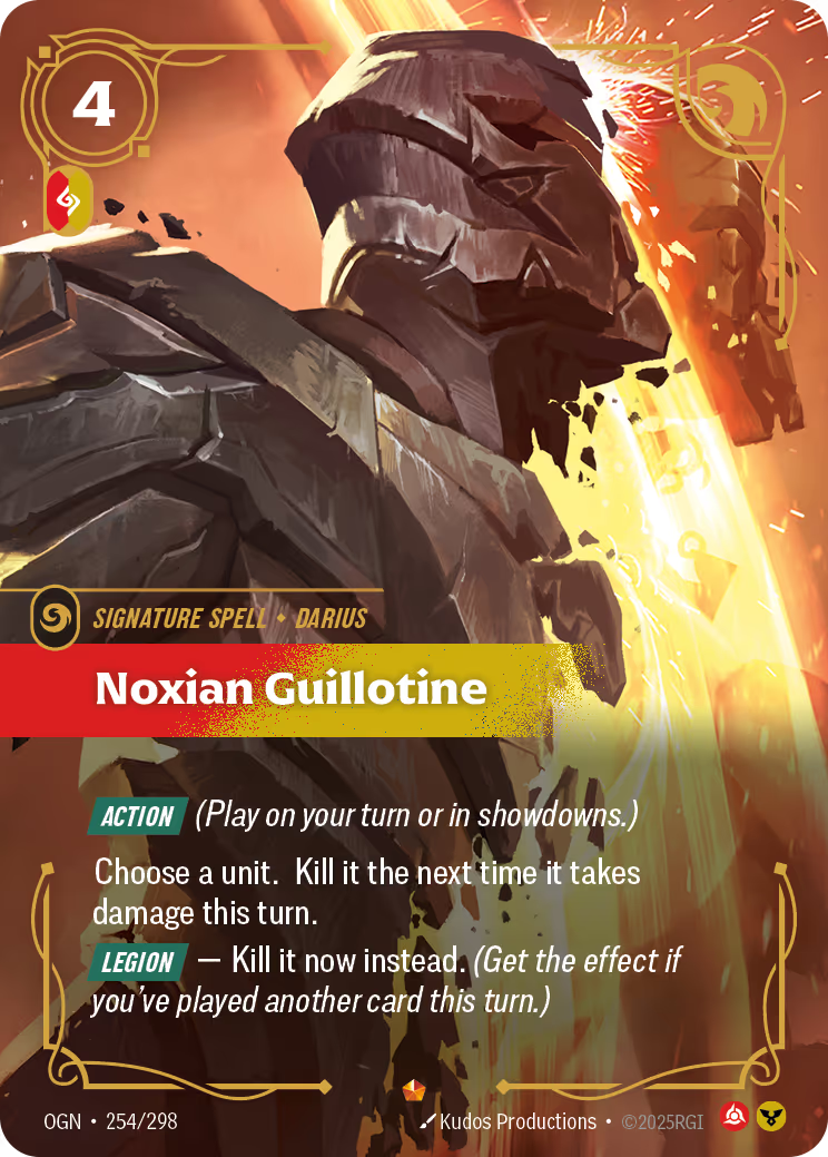 Noxian Guillotine - OGN-254