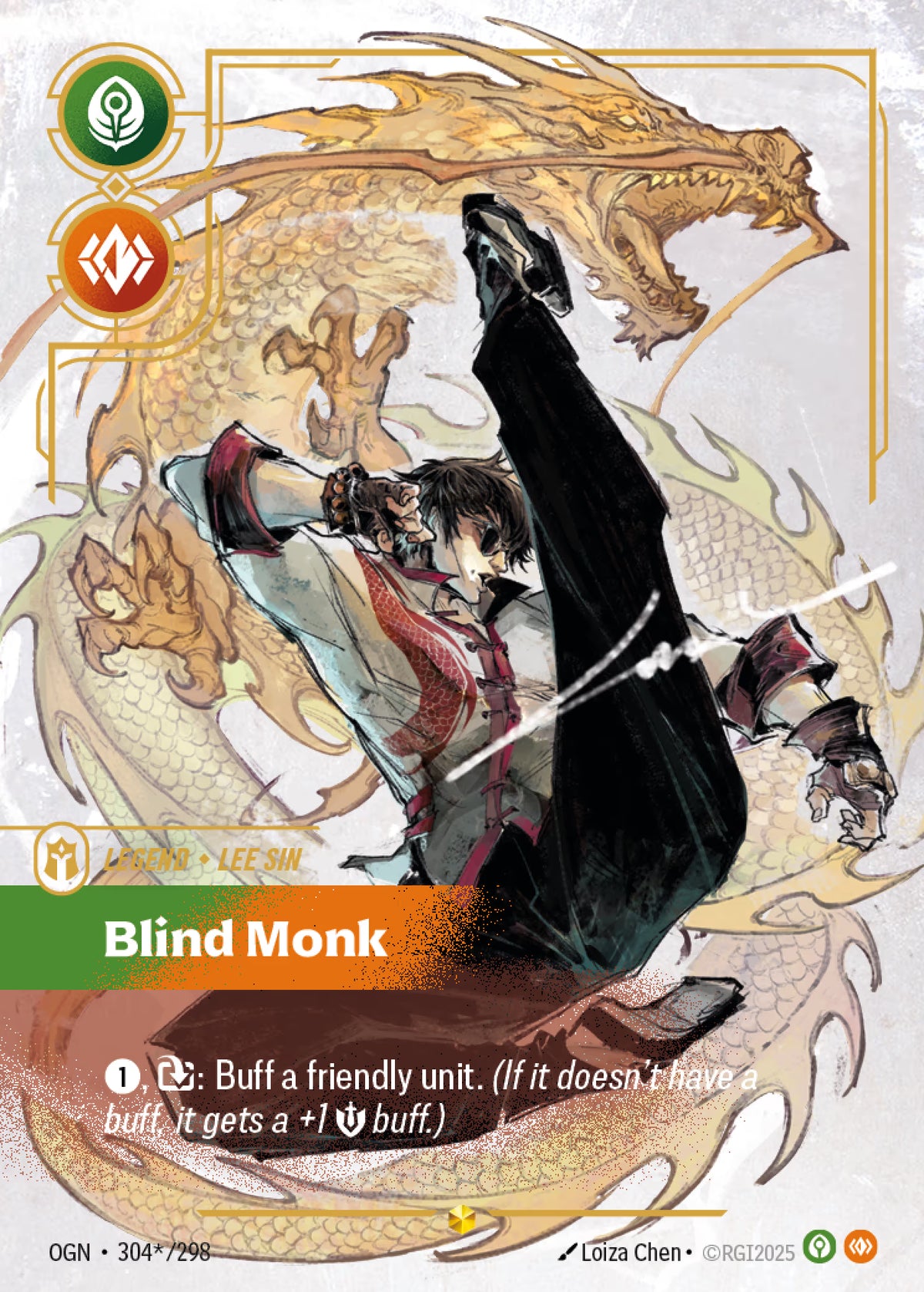 Lee Sin - Blind Monk - OGN-304S