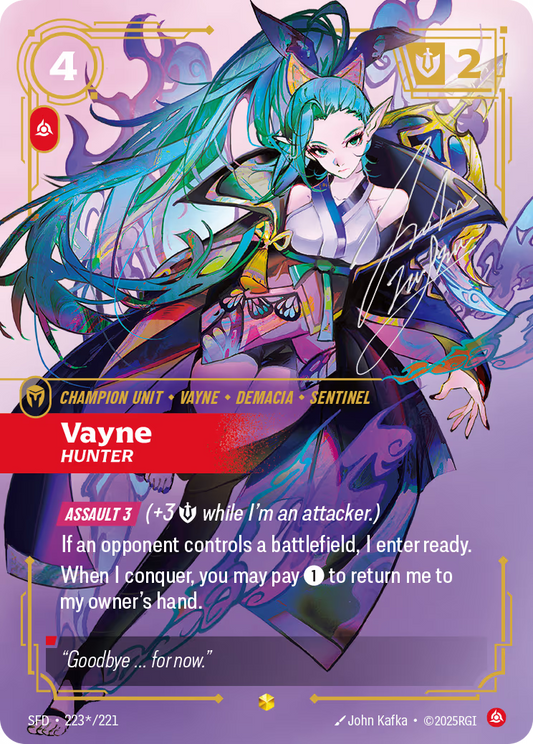 Vayne - Hunter - SFD-223S