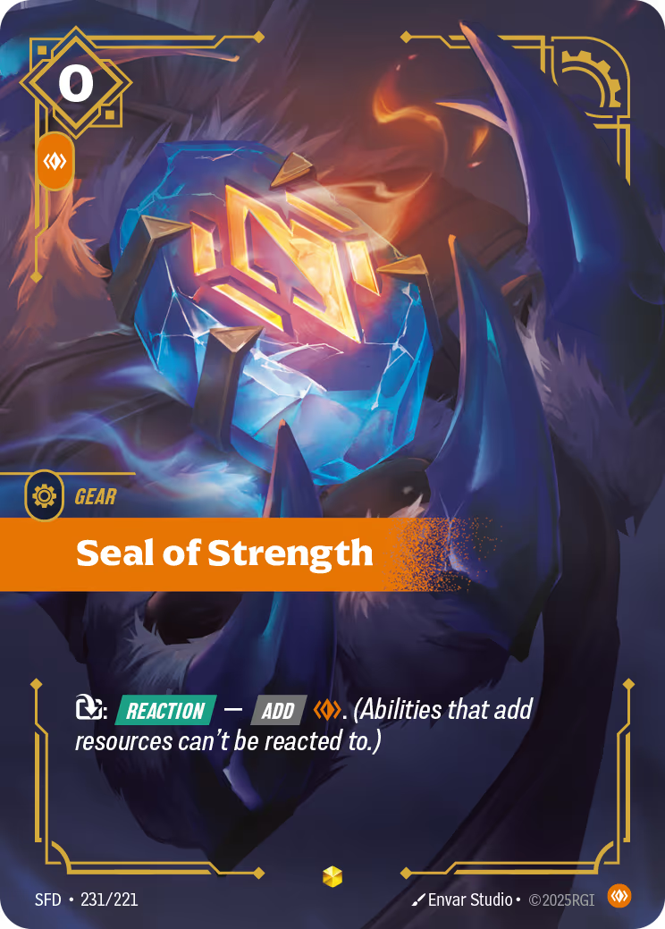 Seal of Strength - SFD-231
