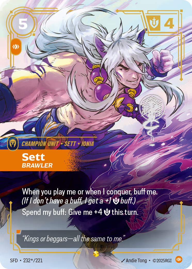 Sett - Brawler - SFD-232S