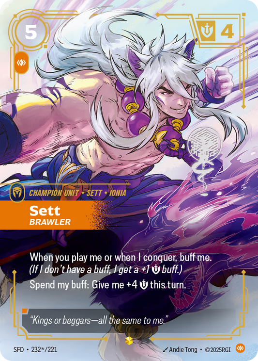 Sett - Brawler - SFD-232S
