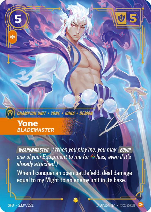 Yone - Blademaster - SFD-233S