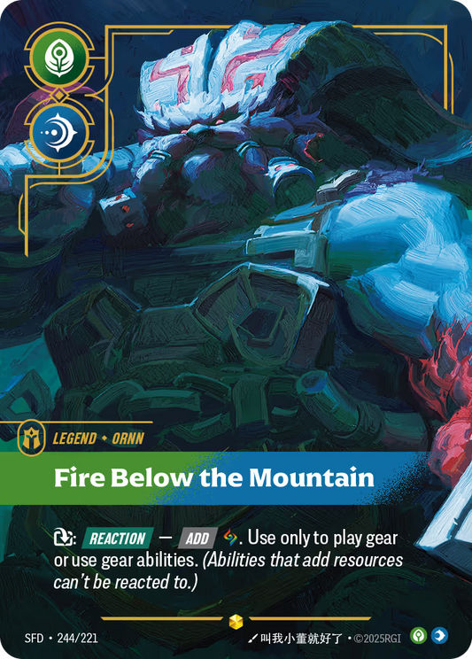 Ornn - Fire Below the Mountain - SFD-244
