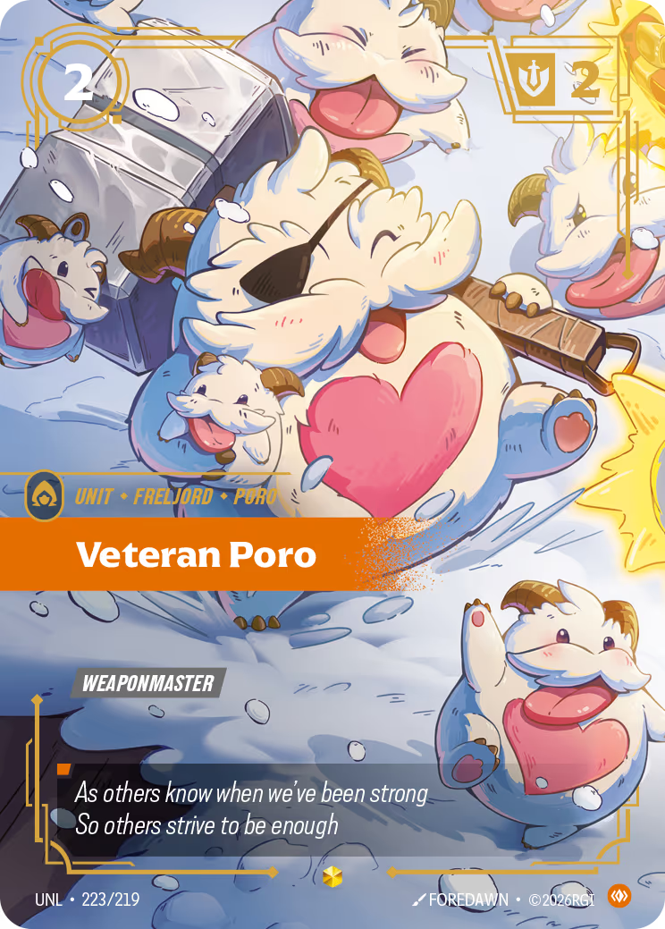 Veteran Poro - UNL-223