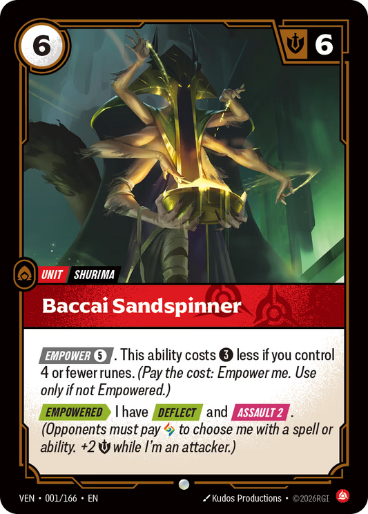 Baccai Sandspinner - VEN-001