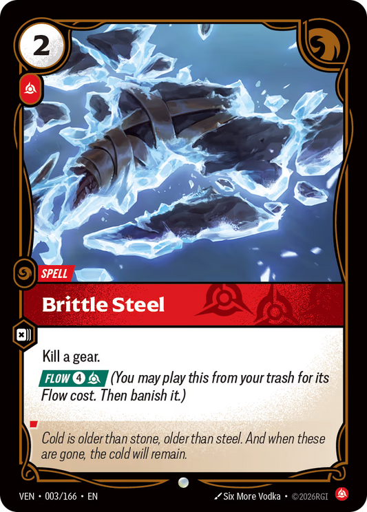 Brittle Steel - VEN-003
