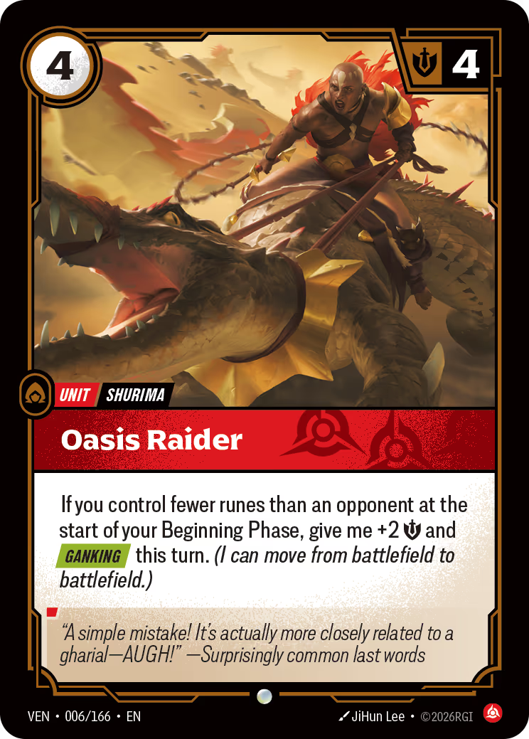 Oasis Raider - VEN-006