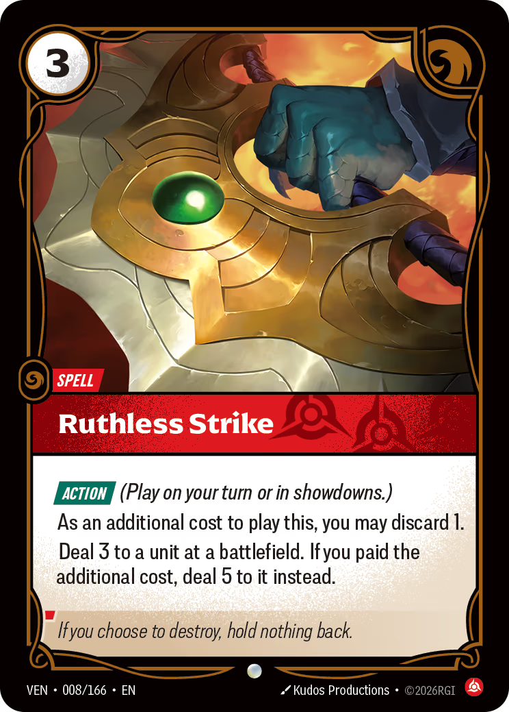 Ruthless Strike - VEN-008