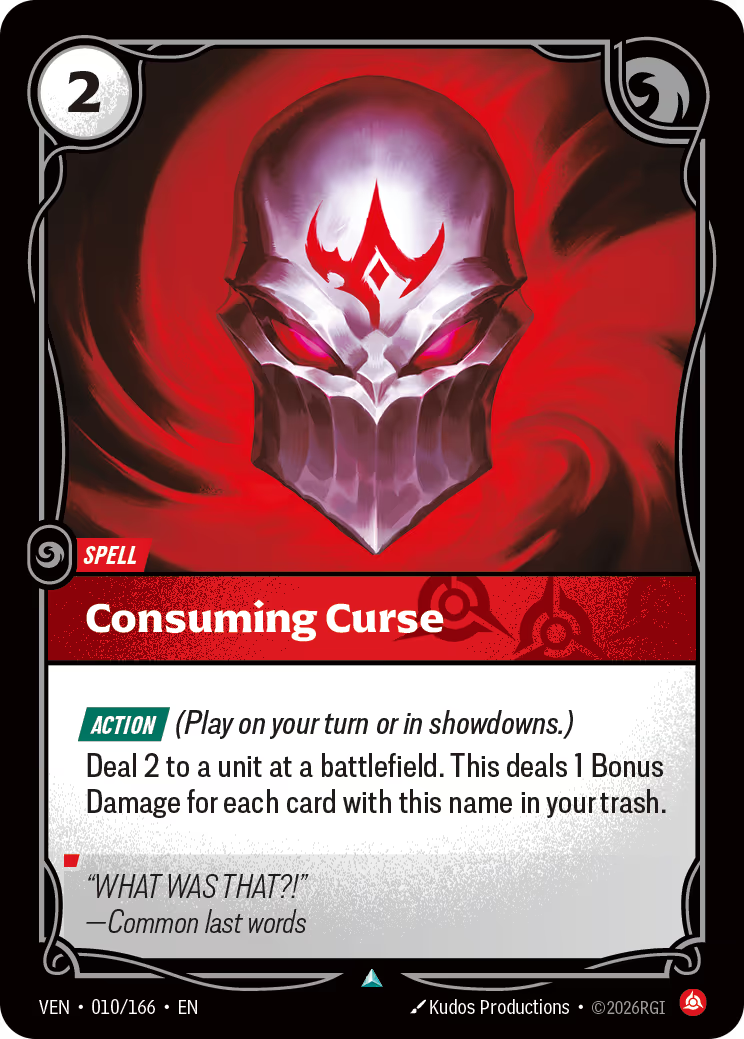 Consuming Curse - VEN-010
