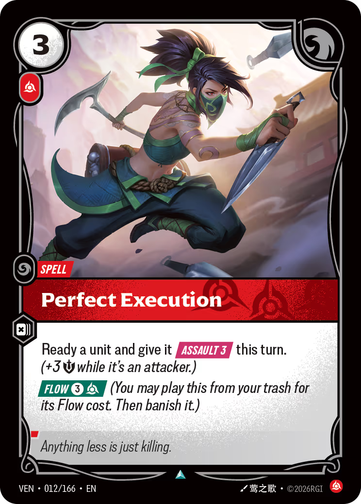 Perfect Execution - VEN-012