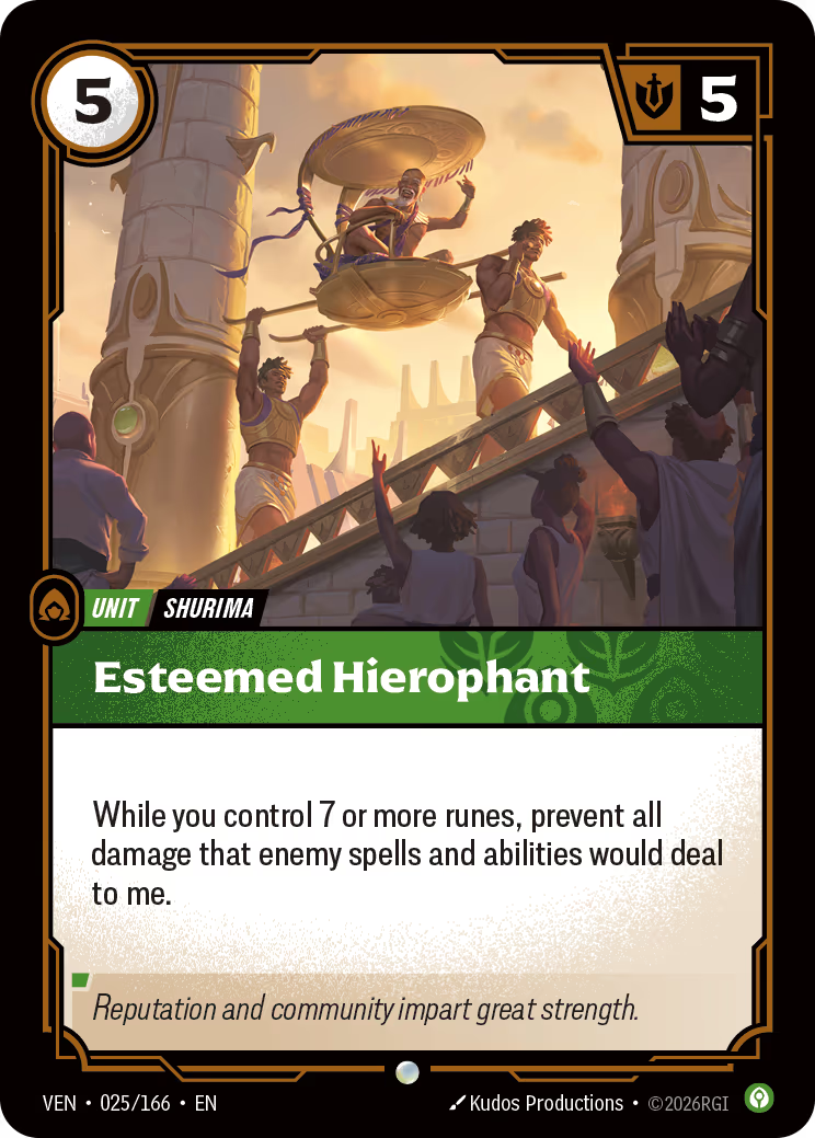 Esteemed Hierophant - VEN-025