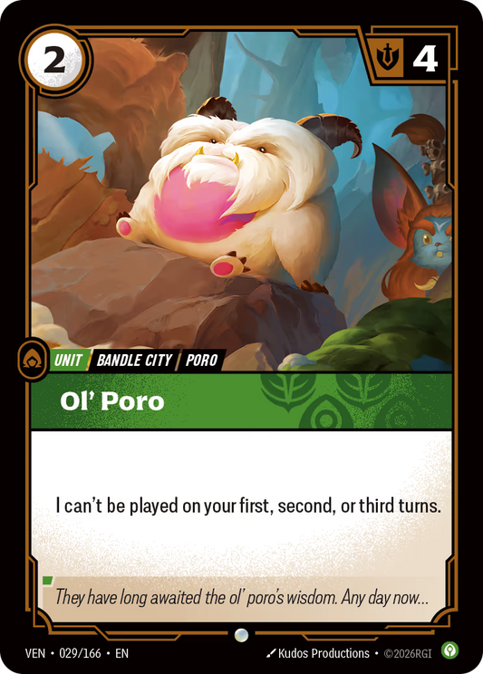 Ol' Poro - VEN-029