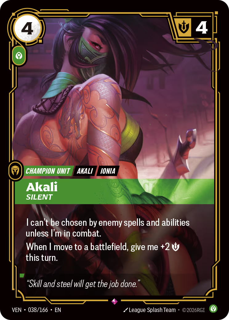 Akali - Silent - VEN-038