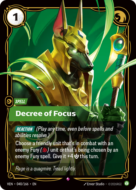 Decree of Focus - VEN-040