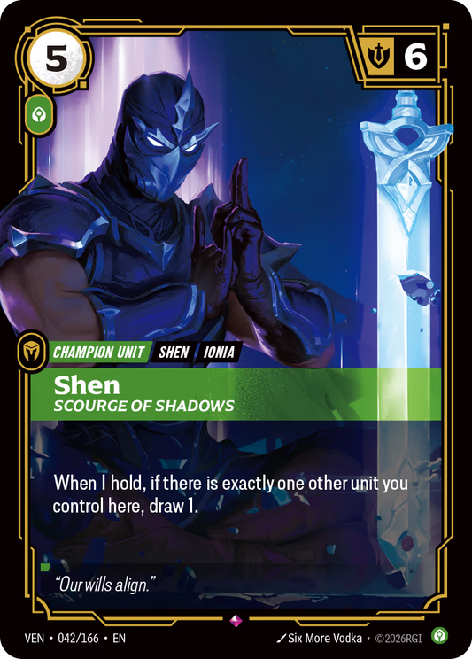 Shen - Scourge of Shadows - VEN-042