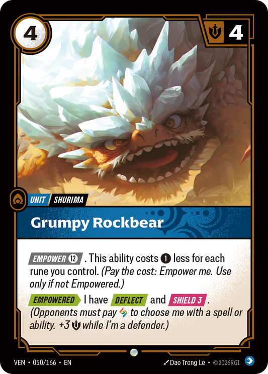 Grumpy Rockbear - VEN-050