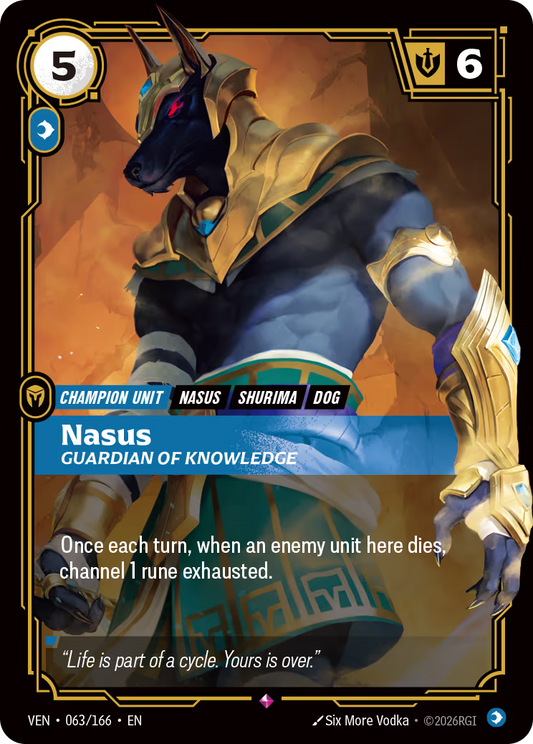 Nasus - Guardian of Knowledge - VEN-063