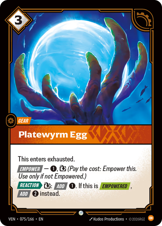 Platewyrm Egg - VEN-075