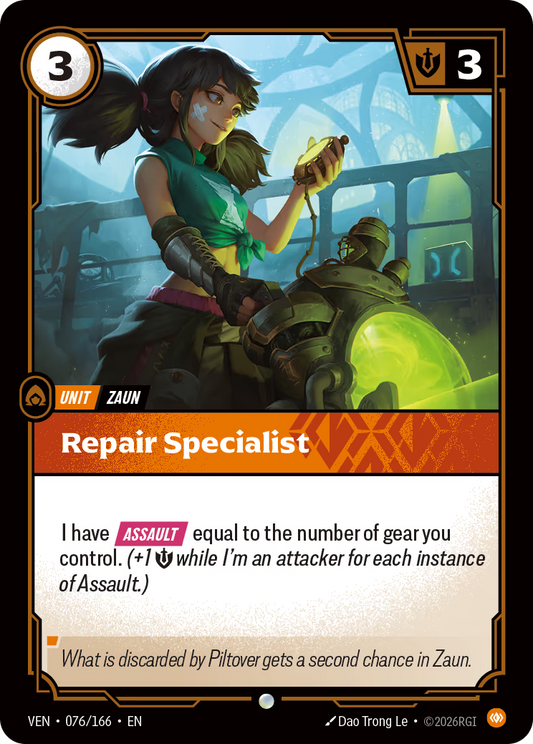 Repair Specialist - VEN-076