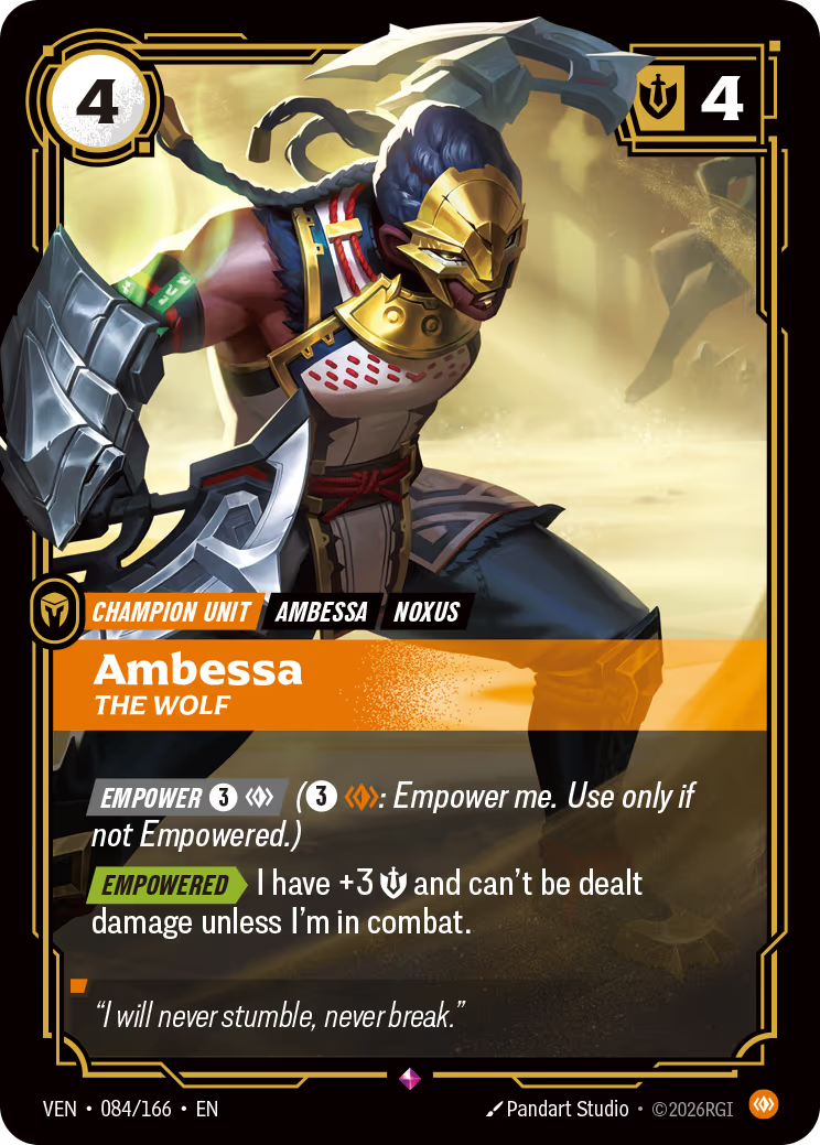 Ambessa - The Wolf - VEN-084