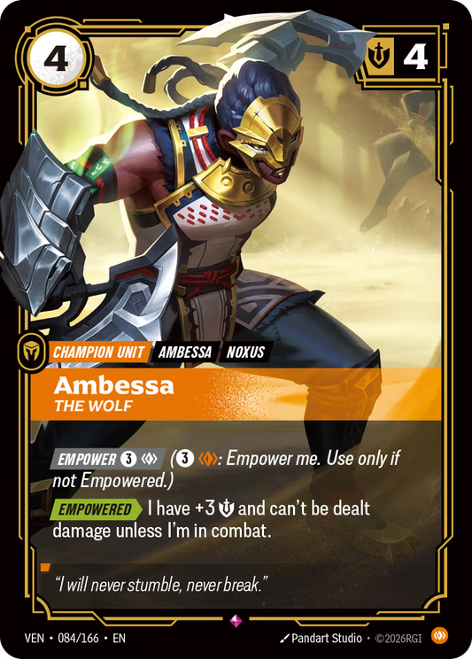 Ambessa - The Wolf - VEN-084