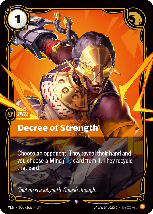 Decree of Strength - VEN-085