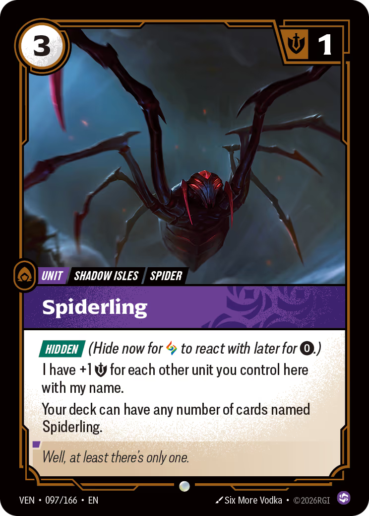 Spiderling - VEN-097