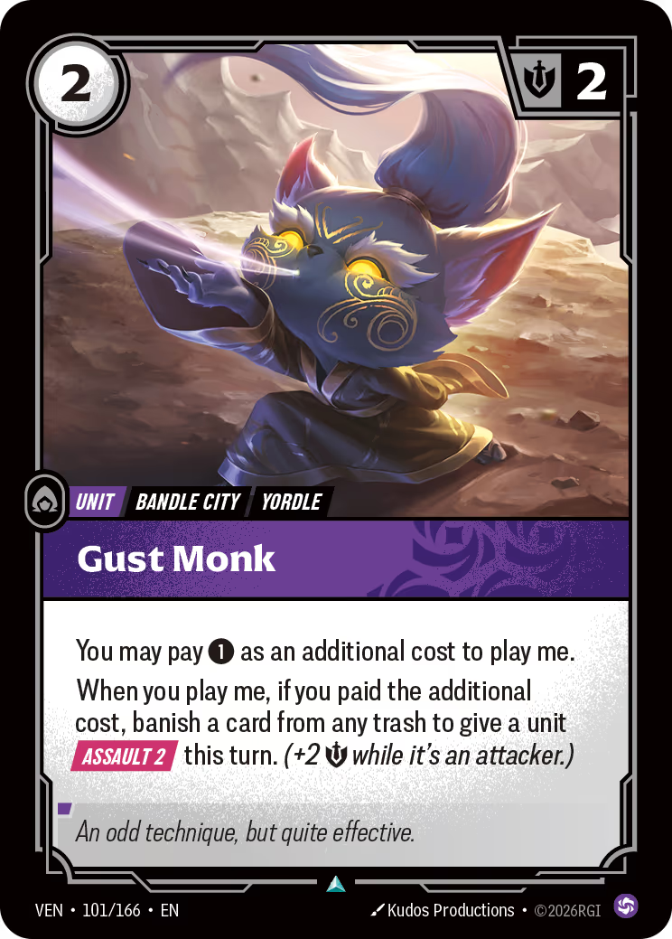 Gust Monk - VEN-101