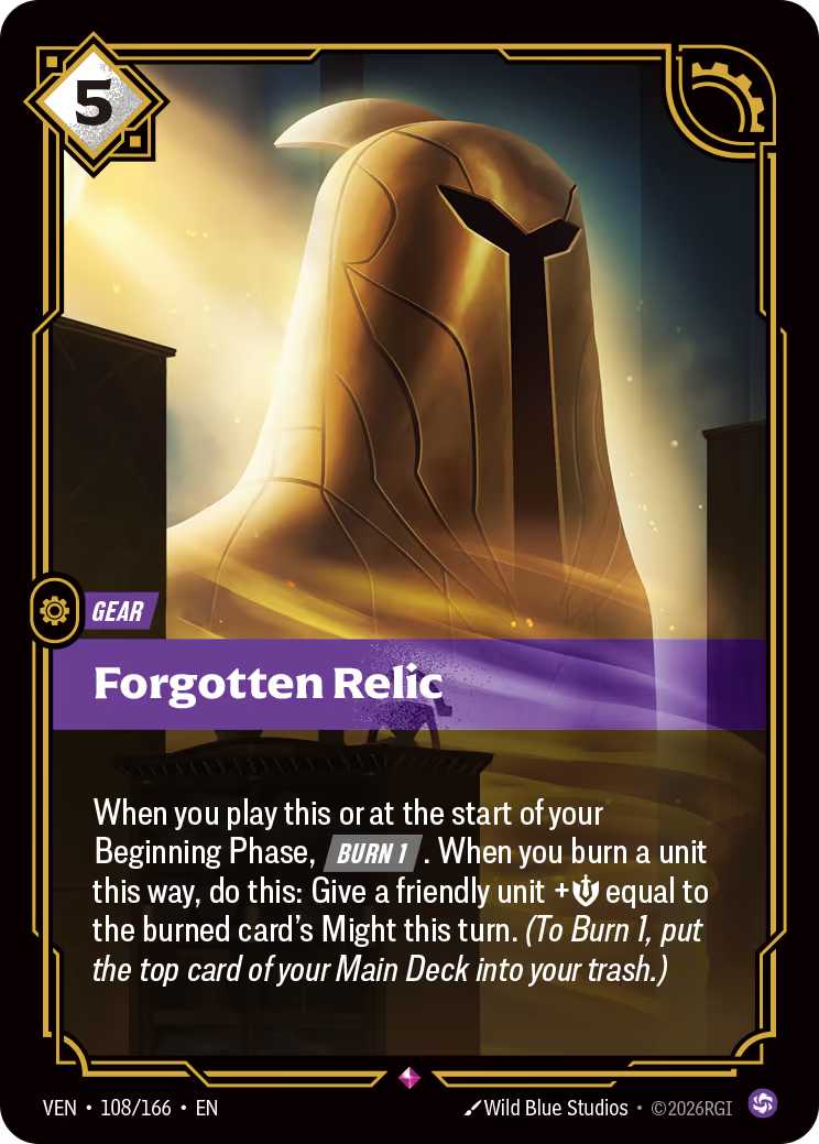 Forgotten Relic - VEN-108