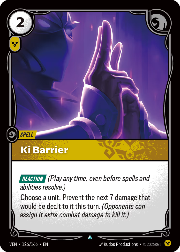 Ki Barrier - VEN-126