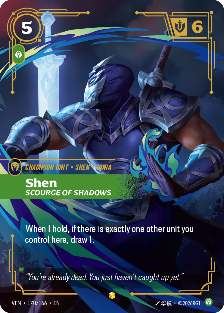 Shen - Scourge of Shadows - VEN-170