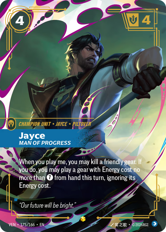 Jayce - Man of Progress - VEN-175