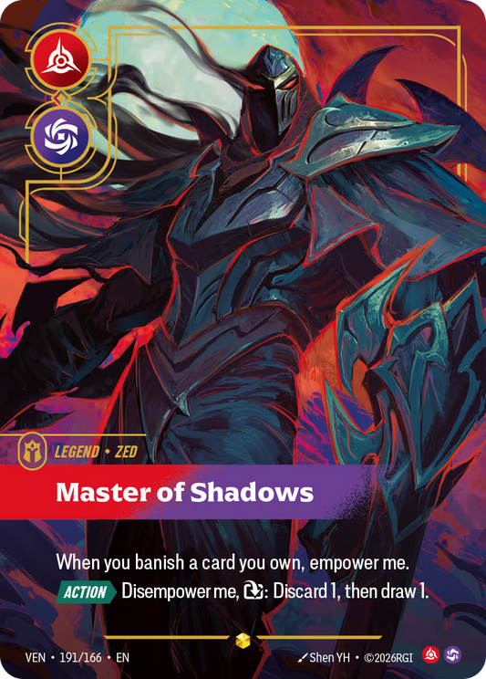 Zed - Master of Shadows - VEN-191S
