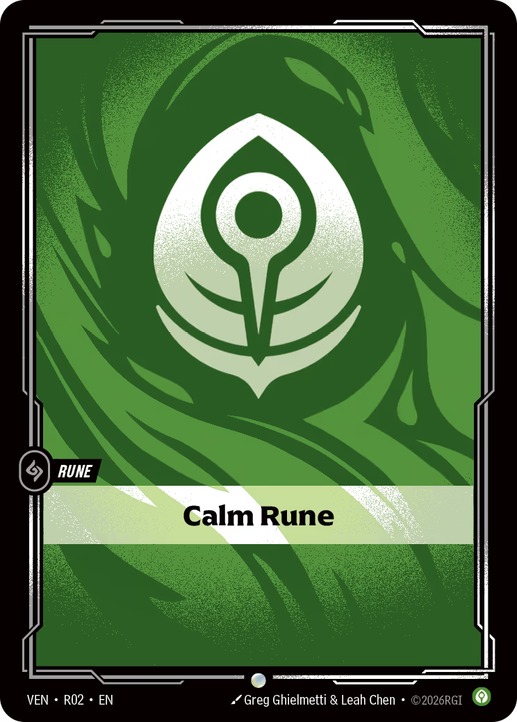 Calm Rune - VEN-R02