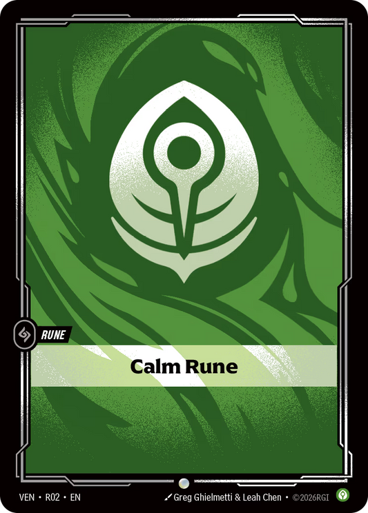 Calm Rune - VEN-R02