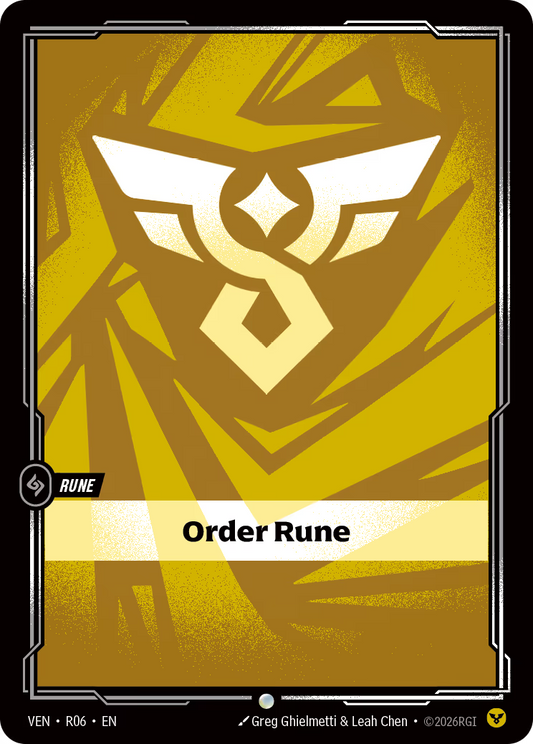 Order Rune - VEN-R06